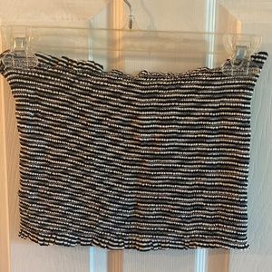 Gab & Kate boutique striped tube top